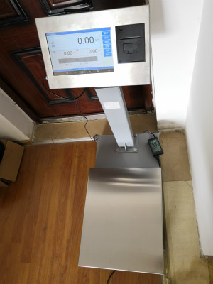 成都安卓智能電子秤，觸摸屏電子秤，生鮮配送分揀電子臺(tái)秤